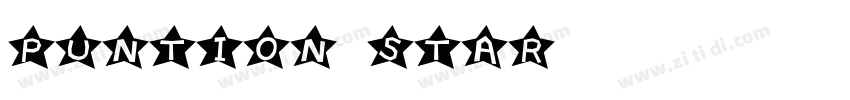 puntion star字体转换